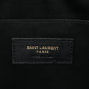 Patent Calfskin Crocodile Embossed Monogram Lou Camera Bag Black