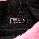 Terry Cloth Mini Re-Edition 2000 Bag Petalo Black