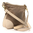 Jacquard Logo Shoulder Bag Corda Cera