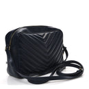 Calfskin Matelasse Monogram Lou Camera Bag Deep Marine