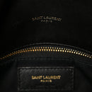 Lambskin Quilted Small Loulou Puffer Monogram Chain Satchel Black