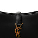 Smooth Calfskin Le 5 A 7 Hobo Black