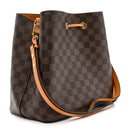 Damier Ebene Neonoe MM Safran