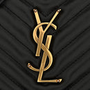 Calfskin Matelasse Monogram Lou Camera Bag Black