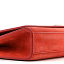 Suede Star Medium Classic Monogram Kate Satchel Berry Red