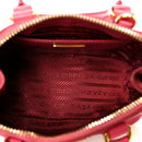 Saffiano Lux Mini Promenade Tote Fuxia