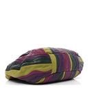 Nappa Trembled Blossoms Stripes Shoulder Bag Viola Alloro