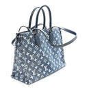 Monogram Jacquard Denim Onthego MM Bleu