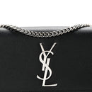 Grain De Poudre Small Monogram Kate Satchel Black