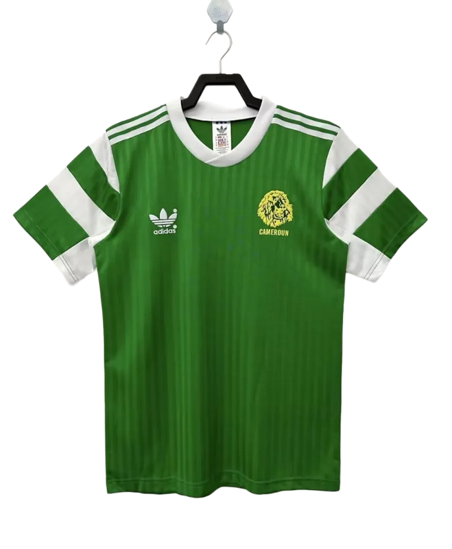 Cameroon 1990 I Home Jersey - Retro Version | Free Shipping + Keychain Gift