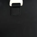 Calfskin Canvas Never Still Crossbody Flap Bag Black