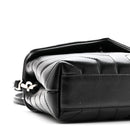 Calfskin Y Quilted Monogram Toy Loulou Crossbody Bag Black