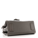 Grained Calfskin Nano Supple Sac De Jour Fog
