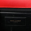 Grain De Poudre Medium Monogram Kate Satchel Red