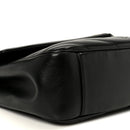 Lambskin Chevron Quilted Large Loulou Black