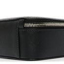 Saffiano Travel Medium Brique Crossbody Bag Black