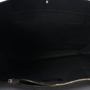 Linen Calfskin Rive Gauche North South Tote Grey