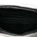 Soft Lux Calfskin Triangle Mini Shoulder Bag Black