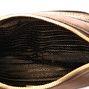 Re-Nylon Saffiano Mini Shoulder Bag Sienna