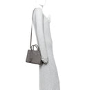 Grained Calfskin Baby Sac De Jour Fog