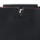 Taurillon Capucines MM Cobalt Fuchsia
