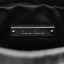 Nappa Starlight Crystal Fringe Trick Pouch On Strap Black