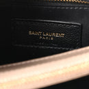Calfskin Y Quilted Monogram Medium Loulou Chain Satchel Dusty Grey