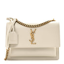 Calfskin Medium Monogram Sunset Crema Soft