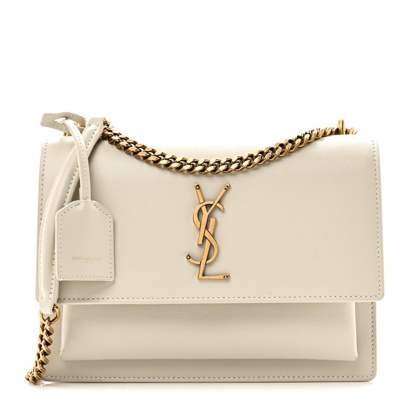 Calfskin Medium Monogram Sunset Crema Soft