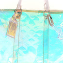 PVC Monogram Keepall Bandouliere 50 Iridescent Prism