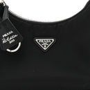 Tessuto Nylon Saffiano Mini Re-Edition 2005 Bag Black