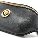 Grained Calfskin Vanitas Medea Belt Bag Black