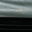 Grain De Poudre Monogram Cassandra Chain Wallet Dark Green