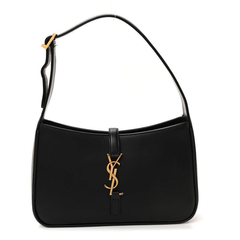 Smooth Calfskin Le 5 A 7 Hobo Black