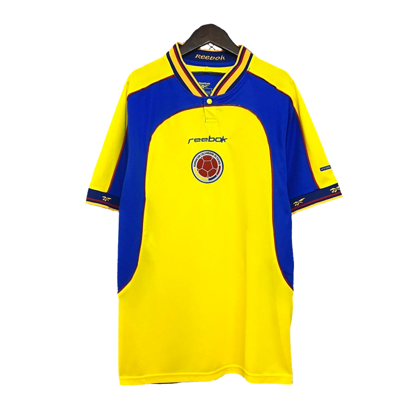 Colombia 2001 I Home Jersey - Retro Version | Free Shipping + Keychain Gift