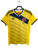 Colombia 2014 I Home Jersey - Retro Version | Free Shipping + Keychain Gift