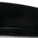 Calfskin Crocodile Embossed Small Classic Monogram Kate Tassel Satchel Black