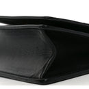 Vitello Mini Virtus Chain Clutch Black