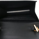 Vitello Mini Virtus Chain Clutch Black