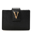 Saffiano Virtus Accordion Wallet Black