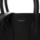 Grained Calfskin Small Sac De Jour Black