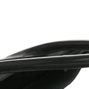 Linen Calfskin Rive Gauche North South Tote Black