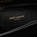 Calfskin Y Quilted Monogram Toy Loulou Crossbody Bag Black