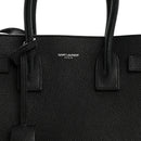 Grained Calfskin Baby Sac De Jour Black