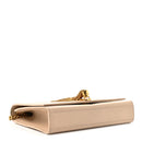 Smooth Calfskin Medium Classic Monogram Kate Tassel Satchel Nude Powder