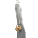 Fabric Crochet Wander Hobo Beige Khaki