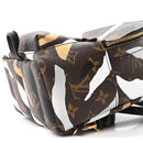 X LOL Monogram Palm Springs Backpack Mini Gold Silver