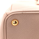 Saffiano Small Galleria Double Zip Tote Cammeo