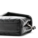 Calfskin Y Quilted Monogram Toy Loulou Crossbody Bag Black