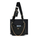 Saffiano Lux Re-Edition 2005 Shoulder Bag Black